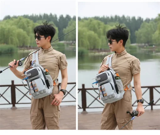 Waterproof Camo Tactical Chest Bag - Image 38