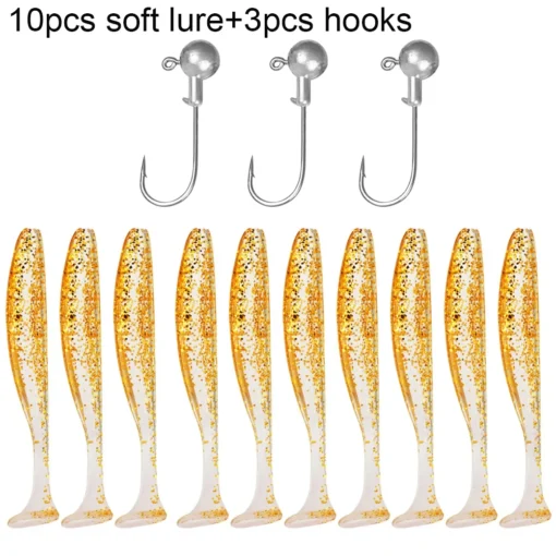 10PCS Soft Lure 5.5cm 7cm 10cm - Image 19