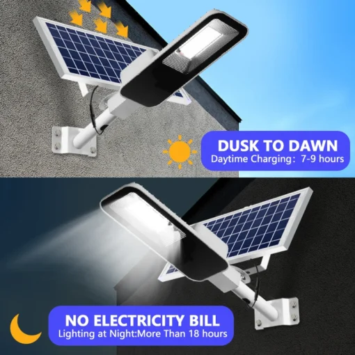 200W Powerful Solar Light Outdoor Solar Street Light - Image 2