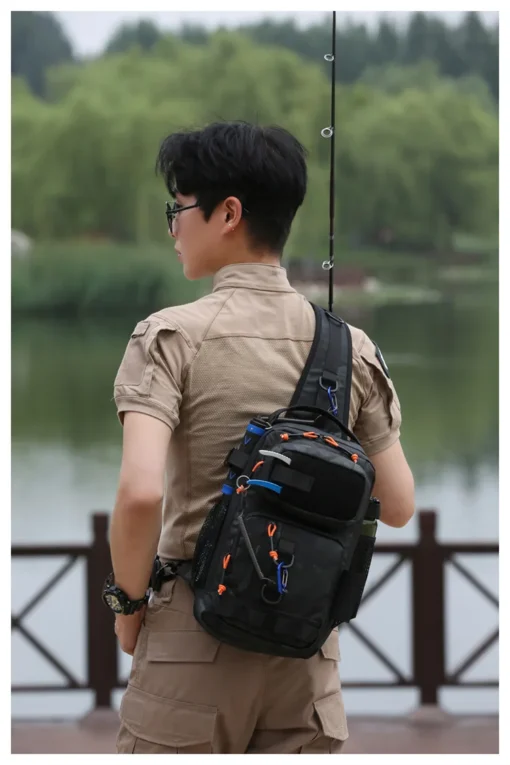 Waterproof Camo Tactical Chest Bag - Image 35