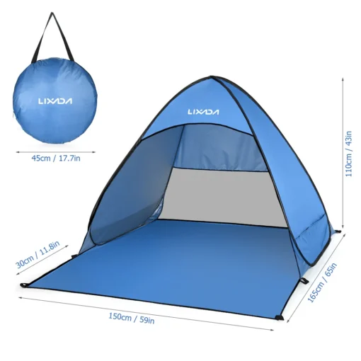 Lixada Automatic Instant Pop Up Beach Tent - Image 37