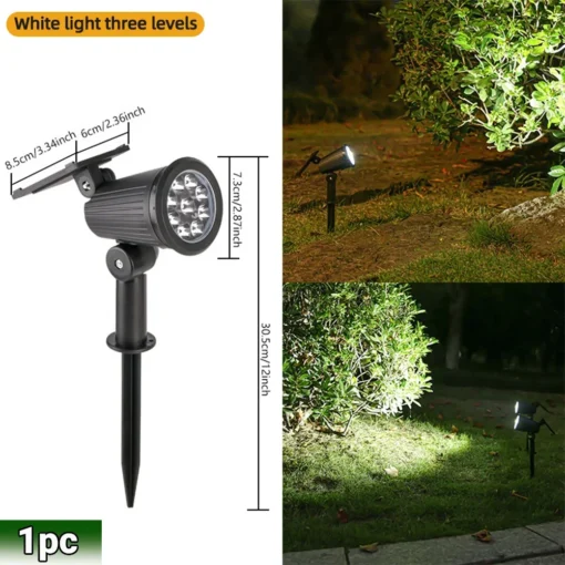 9 LED Solar Spot Lights - Image 7
