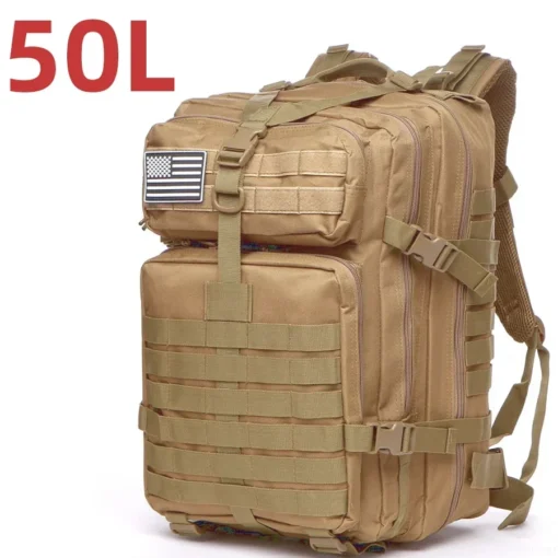 25L/50L 1000D Nylon Waterproof Trekking Fishing Hunting Bag - Image 18