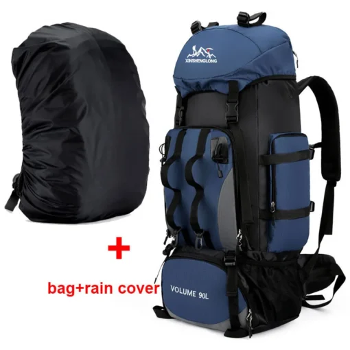 90L Waterproof Hiking Camping Backpack - Image 11