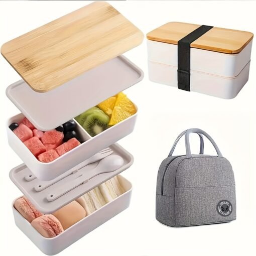 Double Layer Bento Lunch Box - Image 7