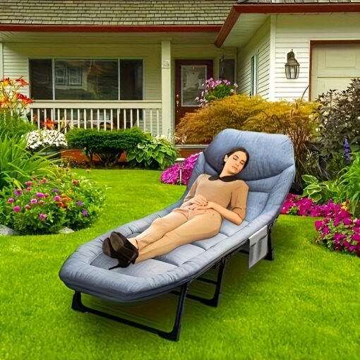 LEO IRIS Heavy-Duty Folding Lounge Chair - Image 3