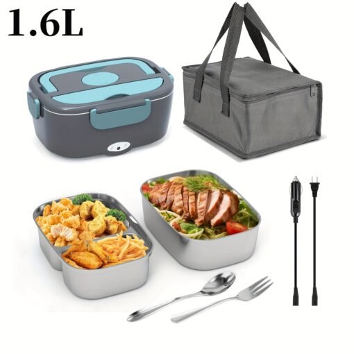 Electric Lunch Box - Portable Fast Heating Lunch Box - Image 3