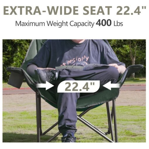 Oversized Padded Camping Chair - Image 7