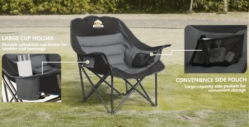 Oversized Padded Camping Chair - Image 18