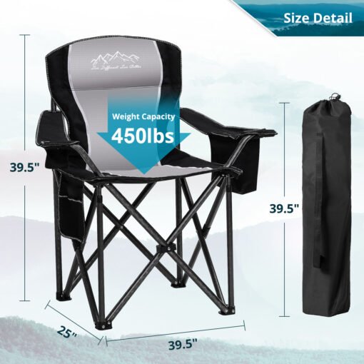 SAILARY Folding Camping Chair - Image 3