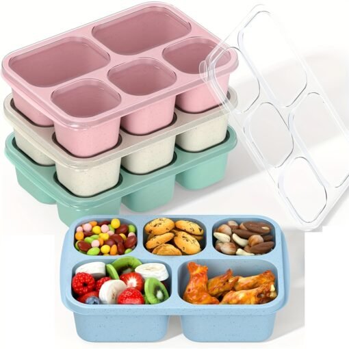 4pcs Bento Box Adult Lunch Box