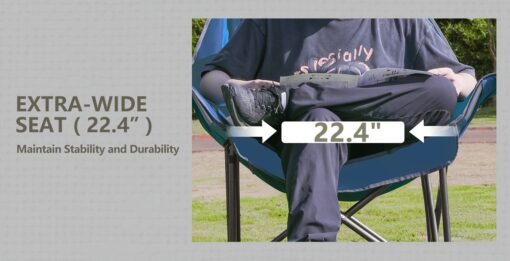Oversized Padded Camping Chair - Image 16
