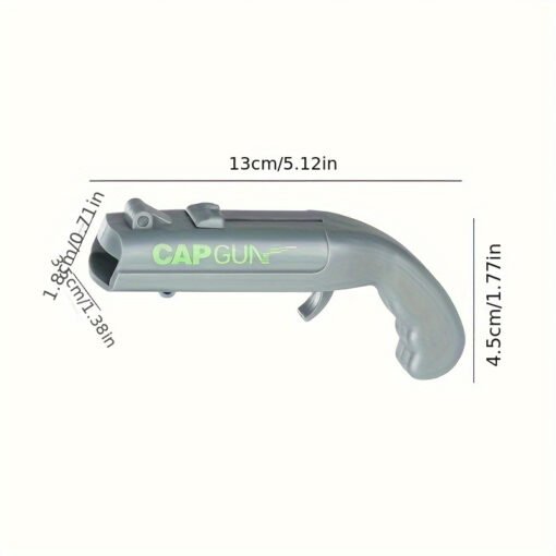 1pc Amusing Cap Gun Shaped Bottle Opener - Image 7