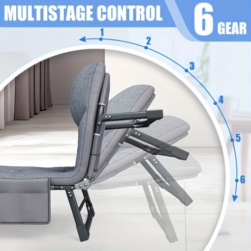LEO IRIS Heavy-Duty Folding Lounge Chair - Image 12