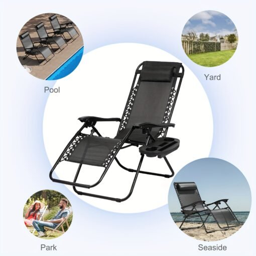 Nazhura Set of 2 Zero Gravity Lounge Chairs - Image 9